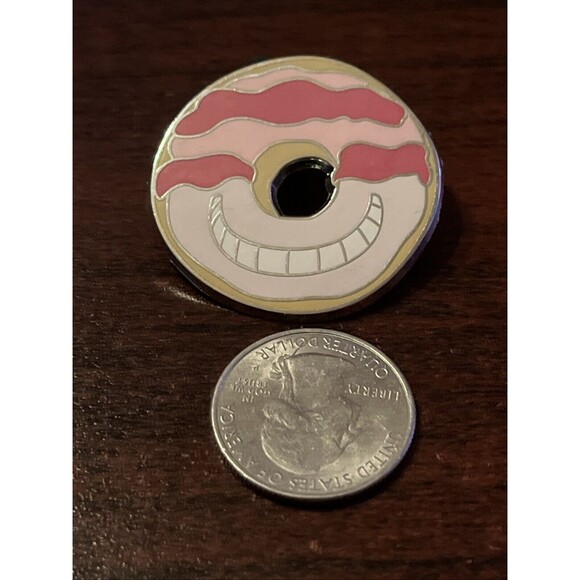 Disney Cheshire Cat Character Donut Mystery Trading Pin - Picture 2 of 4